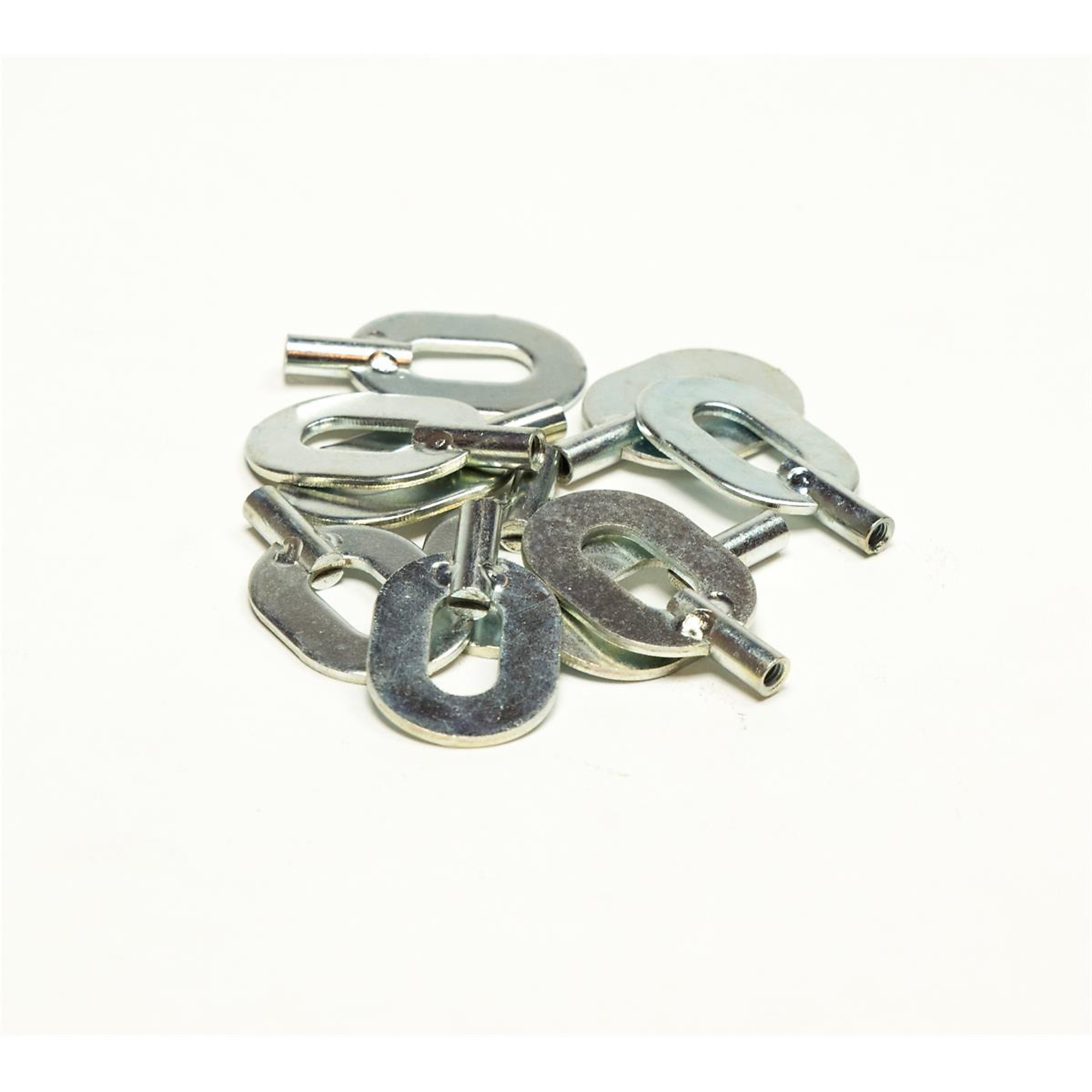 H&S AutoShot Pull Tab Ring Dent Puller — M6, High-Strength Steel, Zinc-Plated, 10-Pack, Model# UNI-2006